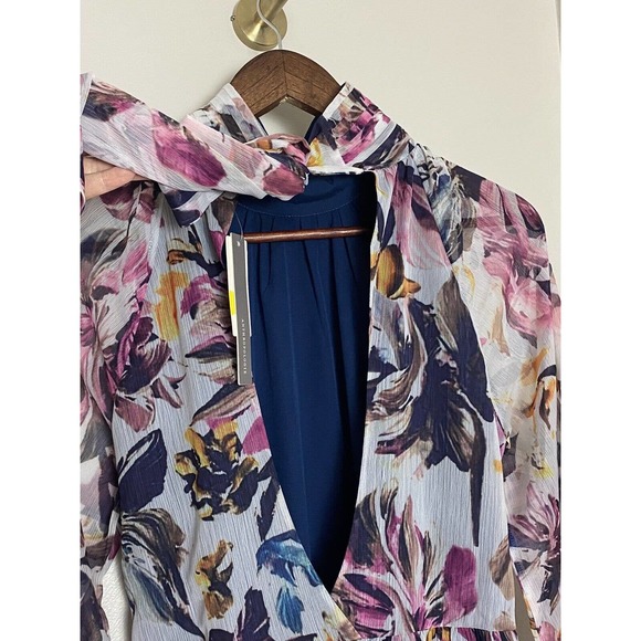 ANTHROPOLOGIE NIKASHA High Neck Floral Maxi Dress Small New With Tag - Picture 7 of 11